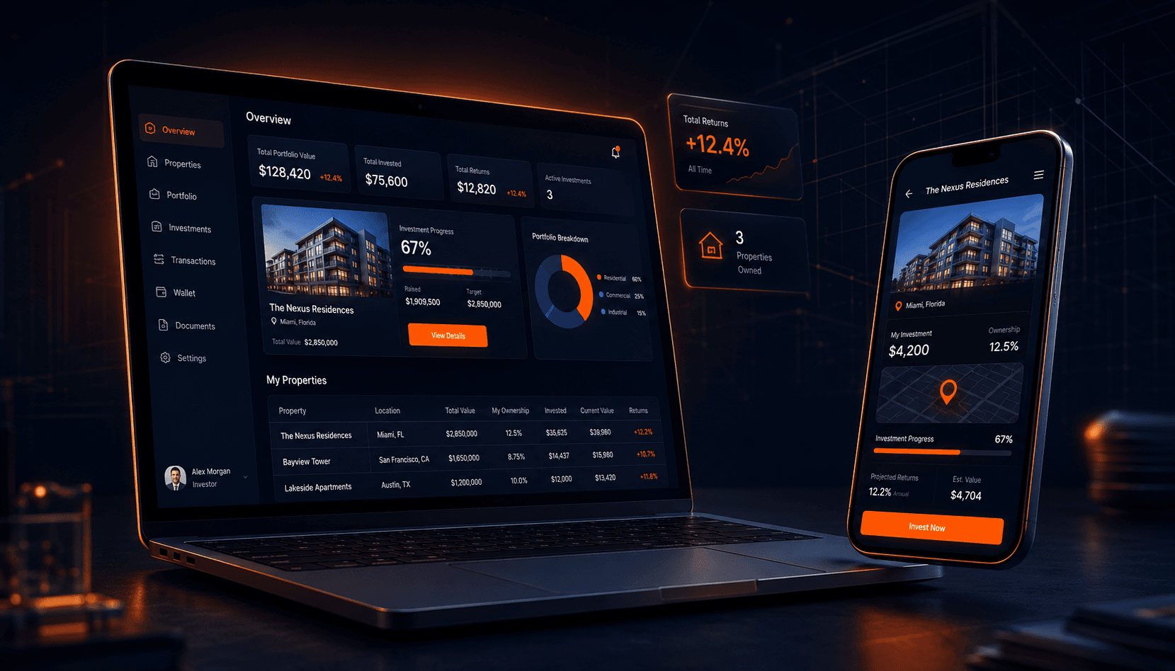 Fractional Realty Portfolio Platform